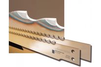 Stellite® saw blades for thin-cutting frame saws : DSG Stellite® Gold / Silver 