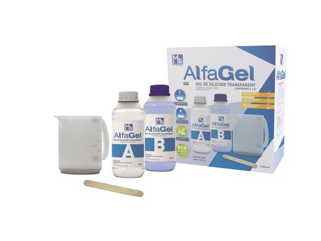 ALFAGEL Two-Component Silicone Gel Reenterable and Fast Cross-linking
