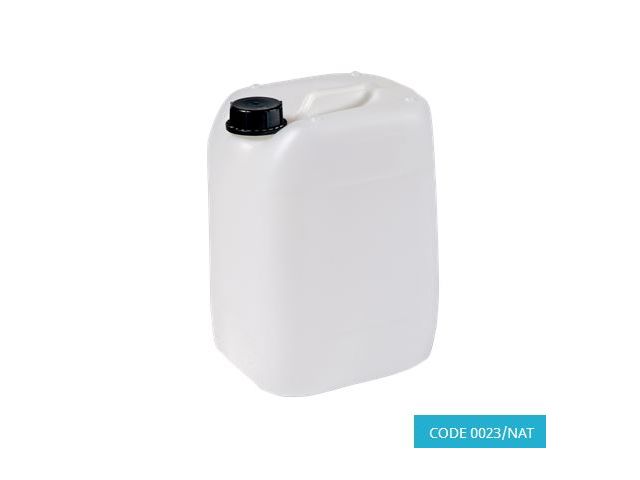 10L UN HDPE Plastic Jerrican Natural, 3H1/Y1.9/150 - CODE 0023/NAT