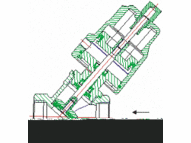 Valves, pressure controlled