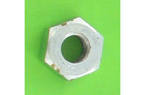 Nuts : Hex Nuts - Hex Nut, Hu, 0.8D - Hex Nut, Hu, Nickel-Plated Brass, DIN 934