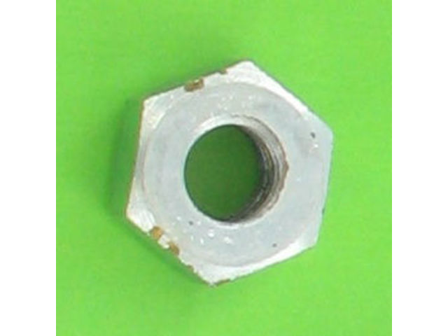 Nuts : Hex Nuts - Hex Nut, Hu, 0.8D - Hex Nut, Hu, Nickel-Plated Brass, DIN 934