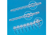Strips of PCR tubes with attached or detached cap strips, PP, autoclavable