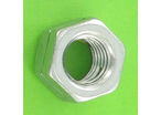 Nuts : Self-Locking Nuts - Single Slot Self-Locking Nut - ESN H100 Nut, White Zinc Steel