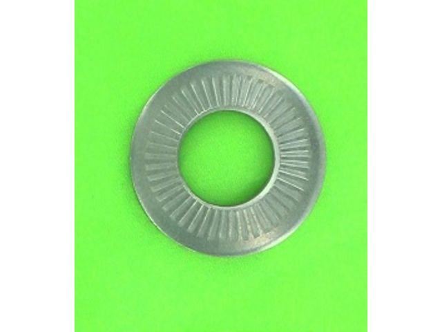 Washers and Circlips : Lock Washers - Contact - Medium Series "M"- NFE 25511 - Medium Contact Washer "M", Passivated Zinc Steel, NFE 25511M