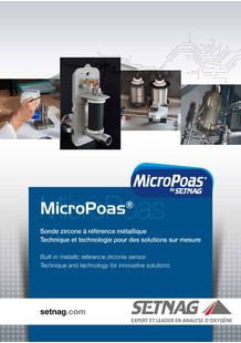 MicroPos, zirconia sensor with metallic built-in reference