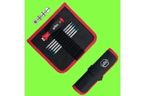 Wiha : WIHA- Systèmes à Lames Reversibles - Coffret SoftFinish Tournevis System 6 + Lames Réversibles - Jeu de Lames Réversibles SYSTEM 6 pour manche SoftFinish-6 pièces