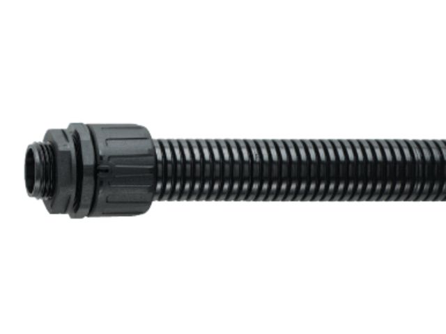 Corrugated flexible conduit in Polyamid 6 Phosphorus and sulphur free : PWAS standard