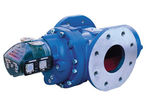 Rotary piston gas meter 