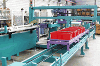 Fully automated production line for door handles