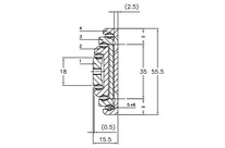 Slide over extention Steel RA654