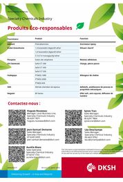 Sustainable Products / Ingredients sustainable