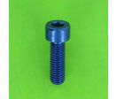 Hex Socket Screws : Hex Socket Round Head - Aluminium - Blister pack of 5 Hex Socket Round Head Screws, P60 OA Aluminium, Blue