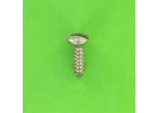 Sheet Metal Screws : Slotted Raised Countersunk Head - Slotted Raised Countersunk Head Sheet Metal Screw, A2 Stainless Steel, DIN 7973