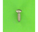 Sheet Metal Screws : Slotted Raised Countersunk Head - Slotted Raised Countersunk Head Sheet Metal Screw, A2 Stainless Steel, DIN 7973