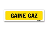 Indication sign &amp;quot;Gas duct&amp;quot;