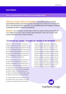 Laser technology: increasingly popular for marking and coding