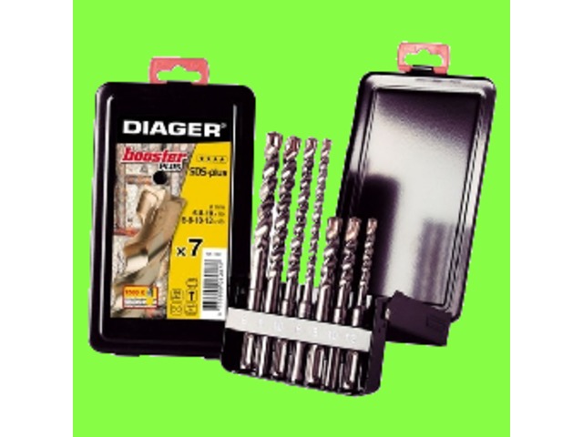 Tools : Coffrets d'Outillages - COFFRET METAL DE 7 FORETS BOOSTER