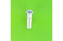 Hex Socket Screws : Hex Socket Round Head - White 8.8 Zinc Steel - Hex Socket Round Head Screw, White Zinc 8.8 Steel, Fully Threaded, DIN 912