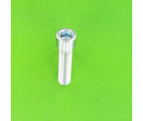 Hex Socket Screws : Hex Socket Round Head - White 8.8 Zinc Steel - Hex Socket Round Head Screw, White Zinc 8.8 Steel, Fully Threaded, DIN 912