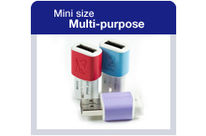 Mini-sized USB 2.0 flash drive