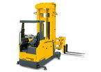 Electric transverse seat / tri-lateral stacker (1250 – 1500 kg)