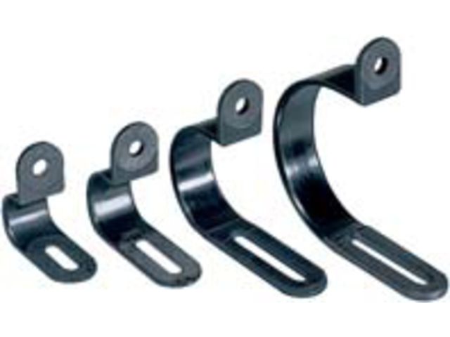 Plain SES-CX &#039;P&#039; clips - for Ø 4,5 to 35 mm -40 to +130°C
