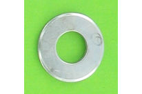 Washers and Circlips : Flat Washers - With Chamfer - Medium Series &amp;quot;MU&amp;quot; - Steel - Medium Series Washer &amp;quot;MU&amp;quot;, White Zinc Steel, NFE 25514