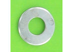 Washers and Circlips : Flat Washers - With Chamfer - Medium Series "MU" - Steel - Medium Series Washer "MU", White Zinc Steel, NFE 25514