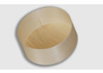 Glued wooden box for several types of foodstuffs