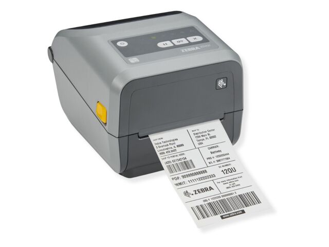 Zebra ZD421C/HC - Cartridge-Based Thermal Transfer Barcode and QR Code Label Printer