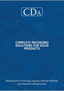 Catalogs CDA - Remplisseuses & Étiqueteuses | Industrial products