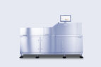 Twin-screw extruder for thermoplastics