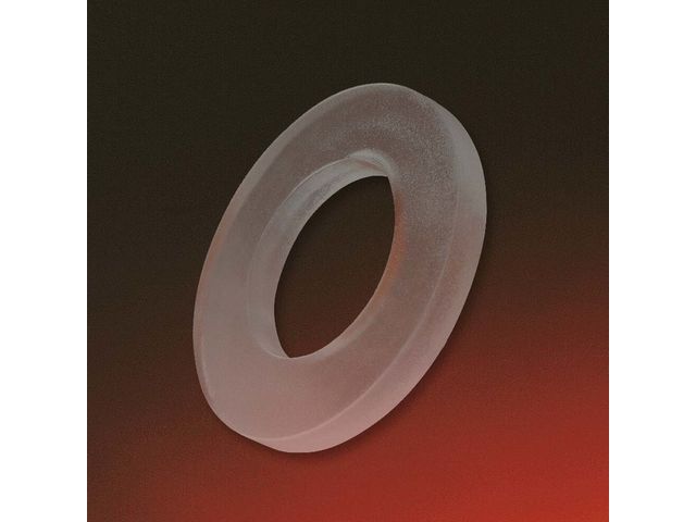 Polycarbonate washers (PC) transparent