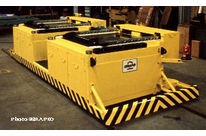 Dual-track rail trolley