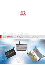 Laser displacement sensors (triangulation)