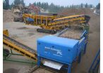 Non-ferrous separator for recycled wood