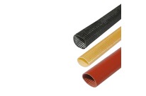 PLIOSIL braided insulating sleeving high temperature in fiberglass
