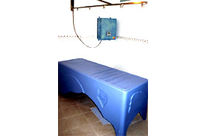 Hot bithermal vichy massage table
