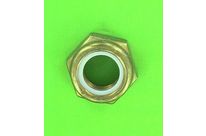 Nuts : Self-Locking Nuts - Nylstop Self-Locking Hex Nut - Nylstop Nut, Brass, DIN 985