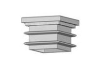 Finned plugs square or rectangular