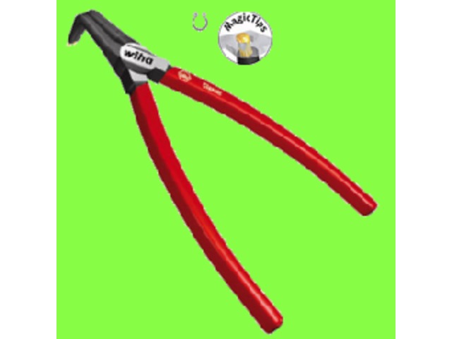Washers and Circlips : Circlips - Pince pour Circlips Extérieurs Classic (arbres) avec Wiha MagicTips®