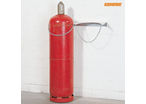 Gas bottle wall rack for 320 mm bottles