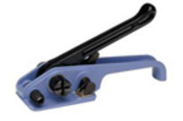 Plastic strapping with seals