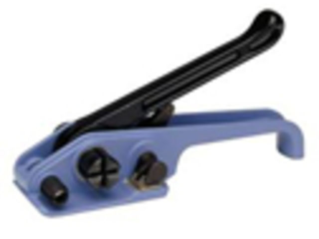 Plastic strapping with seals