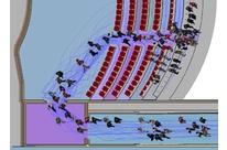 Simulating evacuation of persons - Pathfinder