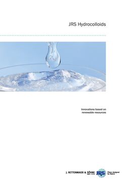 Hydrocolloid  Brochure JRS RETTENMAIER