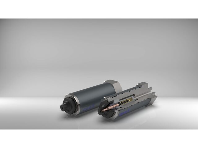 Spring-actuated shut-off nozzle BPOAR