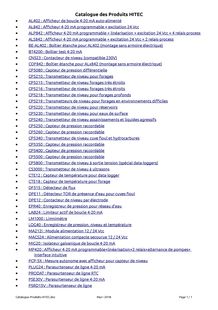 HITEC Internet Catalog   Level - Pressure - Temperature
