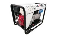 Mobile petrol generator set 6.5 kVA single-phase  